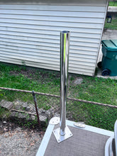 Load image into Gallery viewer, JEWLS 2" OD Permanent Pontoon Pedestal Grill Stand