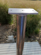 Load image into Gallery viewer, JEWLS 2" OD Permanent Pontoon Pedestal Grill Stand