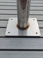 Load image into Gallery viewer, JEWLS 2" OD Permanent Pontoon Pedestal Grill Stand
