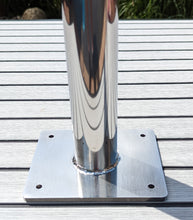 Load image into Gallery viewer, JEWLS 2" OD Permanent Pontoon Pedestal Grill Stand