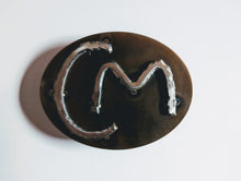 Load image into Gallery viewer, CM Ranch Oval Belt Buckle