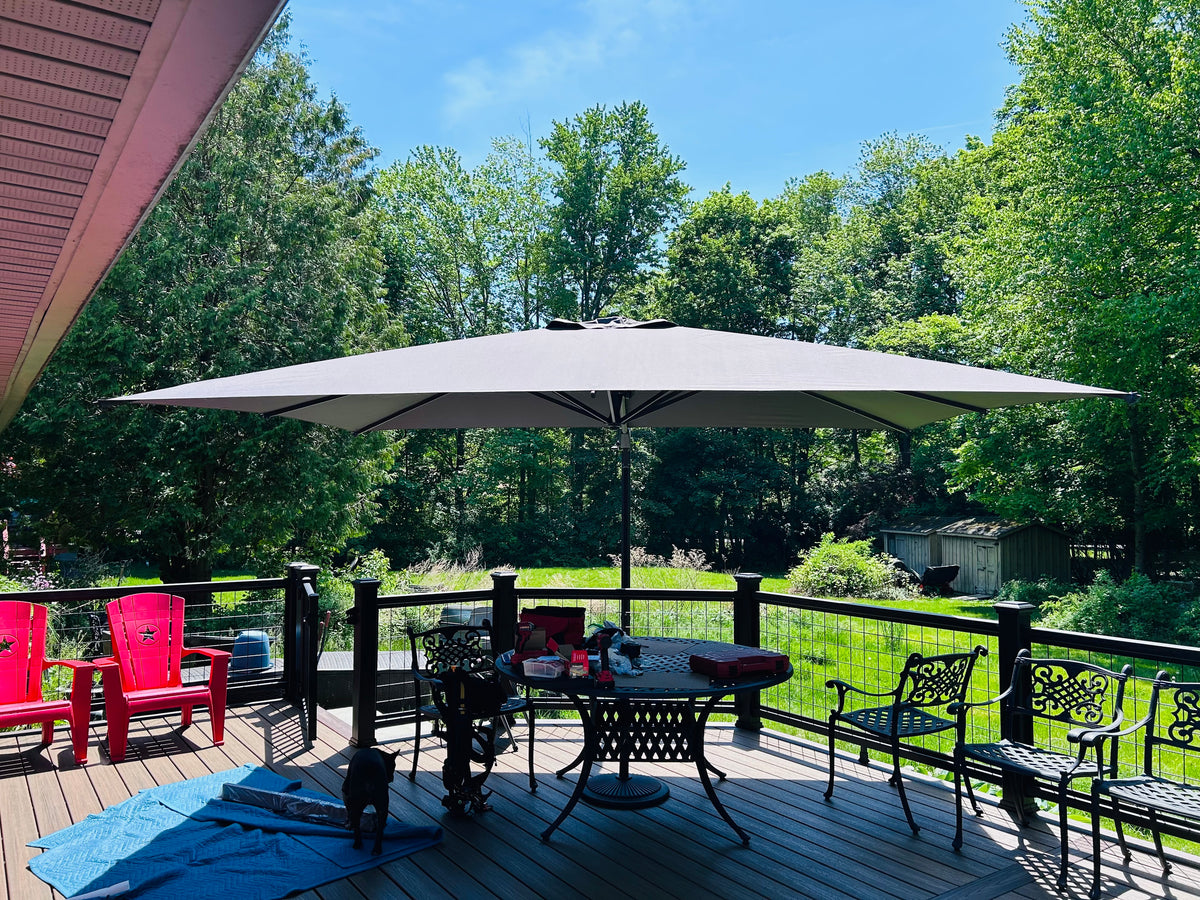 JEWLS SUPER HEAVY DUTY Deck Umbrella Mount - Fits Purple Leaf