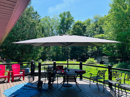 JEWLS SUPER HEAVY DUTY Deck Umbrella Mount - Fits Purple Leaf