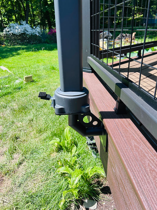 JEWLS SUPER HEAVY DUTY Deck Umbrella Mount - Fits Purple Leaf