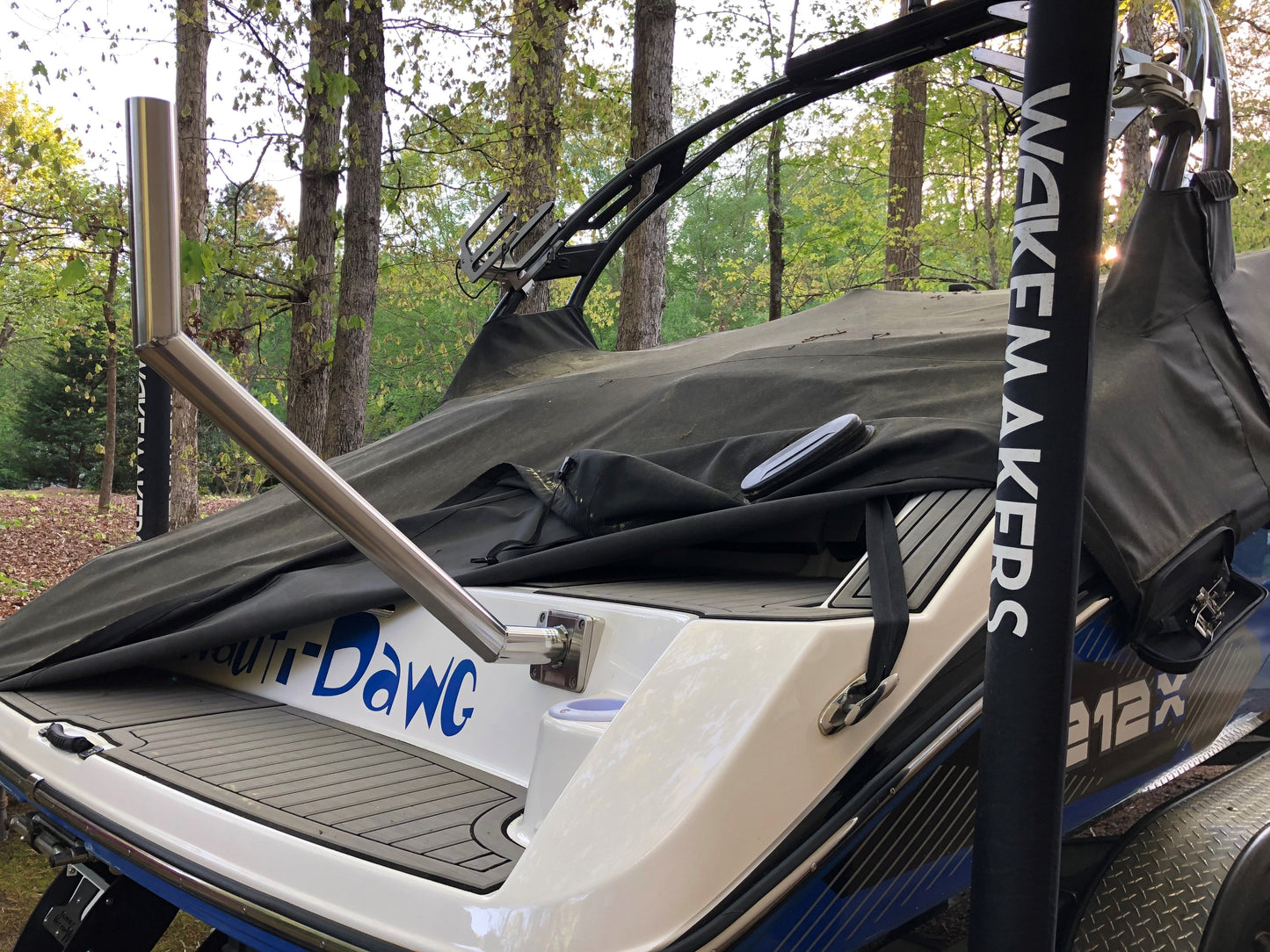 JEWLS Transom Grill Stanchion Package - Fits Yamaha 220 and 242