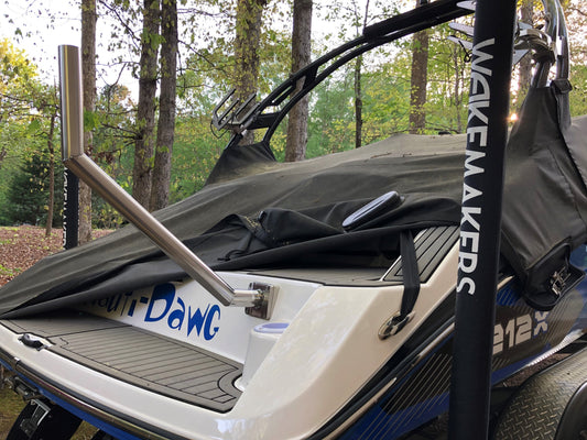 JEWLS Transom Grill Stanchion Package - Fits Yamaha 220 and 242