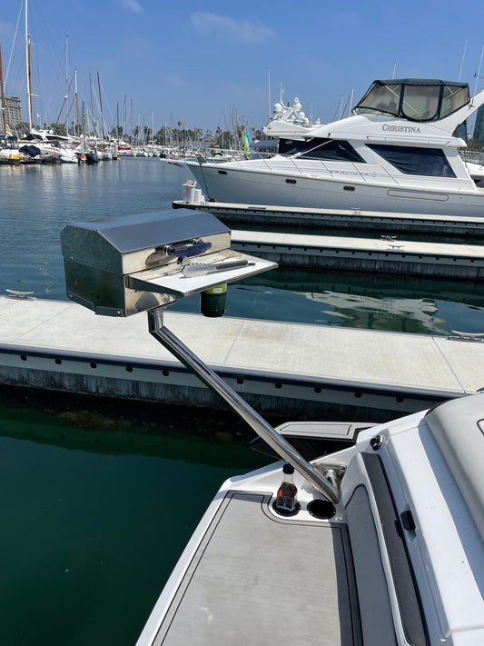 JEWLS Port Grill Stanchion - Fits Crownline 264