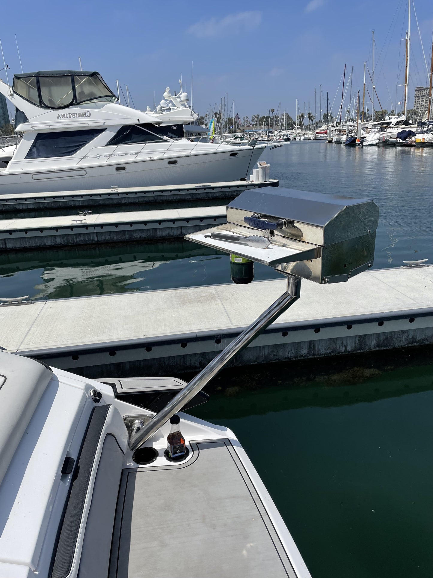 JEWLS Starboard Grill Stanchion Package - Fits 2019+ Yamaha Model 275